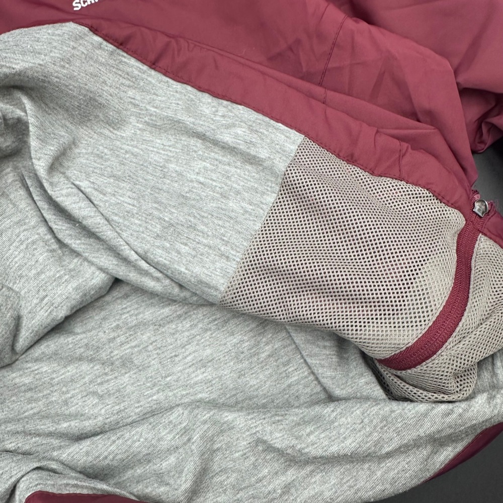 Mens Sport Tek Pullover Jacket XL Burgundy Schwan's Windbreaker Lightweight - Picture 6 of 13